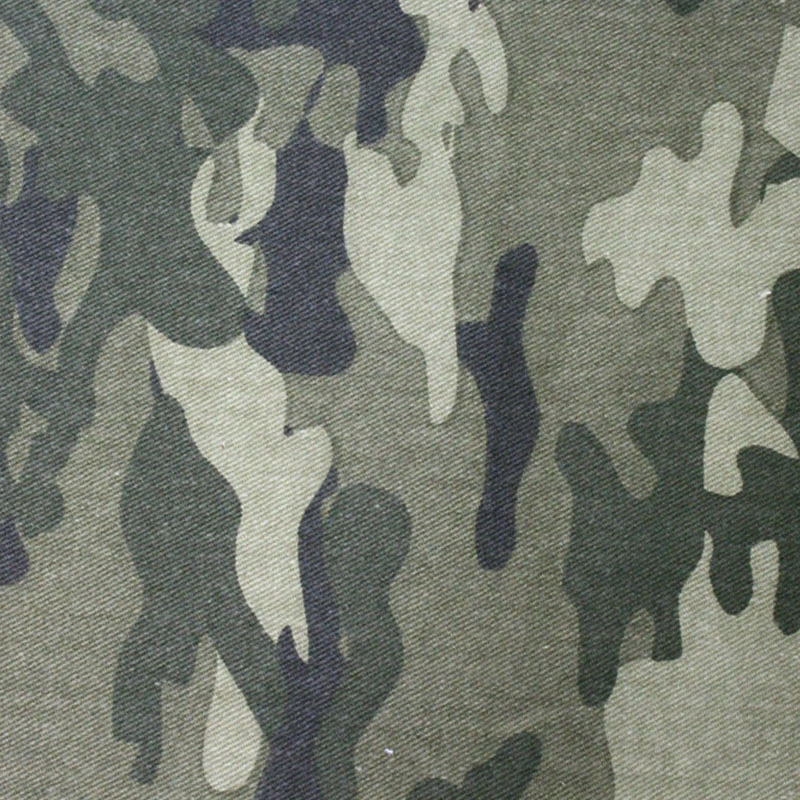 20*16 128*60 Woven Military Uniform Twill Cotton Camouflage Printed Fabric