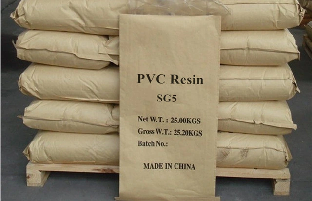 Pipe Using Industrial Grade Sg3 Sg5 Sg8 PVC Resin White Powder Plastic Raw Material in Large Stock Best Price Chinese Manufacturer CAS 9002-86-2