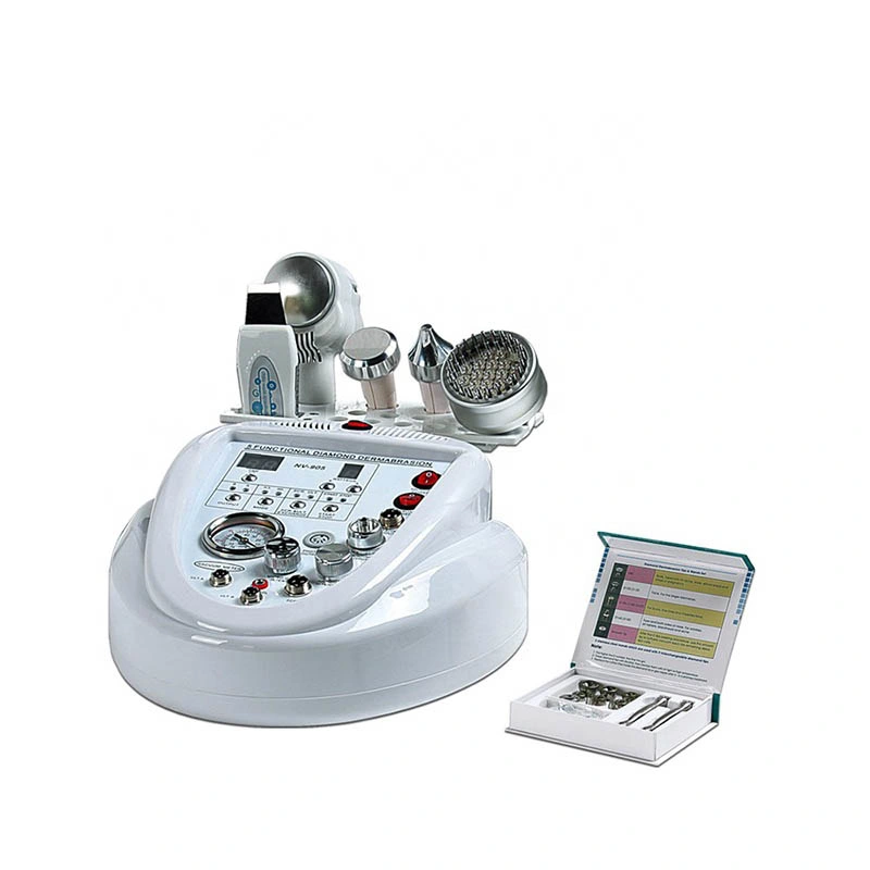 Multifunction 5 in 1 Ultrasonic Skin Scrubber Diamond Microdermabrasion Photon Cold Hammer Beauty Equipment