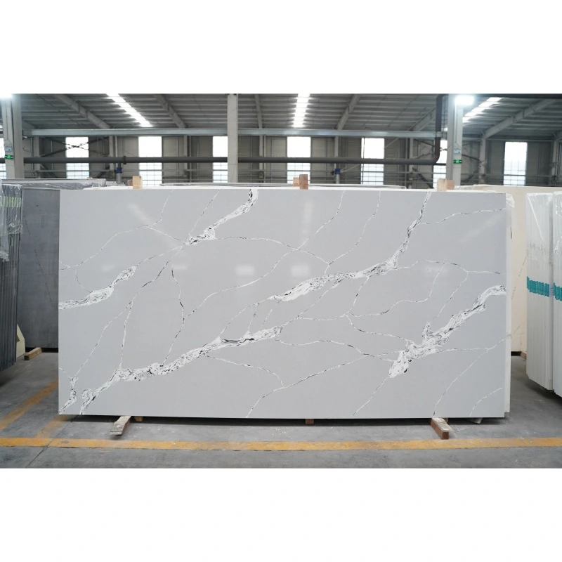 2023 Hot Selling Pink Quartz Stone Slab 45 Degree Rail Saw for Cutting Tile Quartz Slab Quartz Countertop Slabs