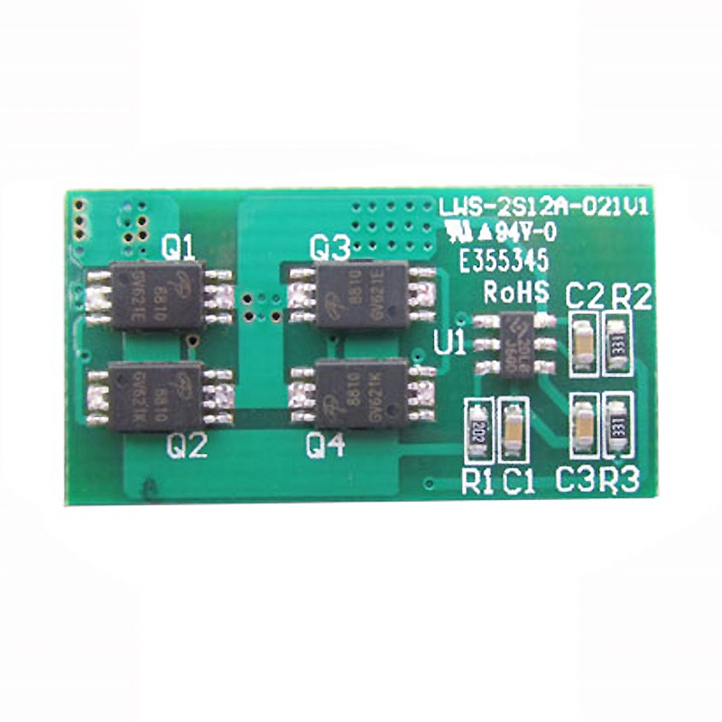 2S 12A Módulo de Circuito de Protección de Batería de Litio para 7,2V 7,4V BMS