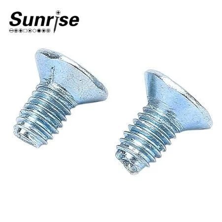 Blue-Zinc Plated Countersunk Triangular Flat Head Self-Tapping Screw Self-Tapping Locking Screw