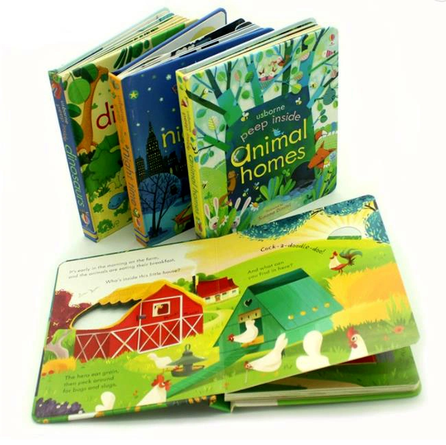 Brochure Color Catalog Notebook Magazine Hardcover Children Board Book Printing