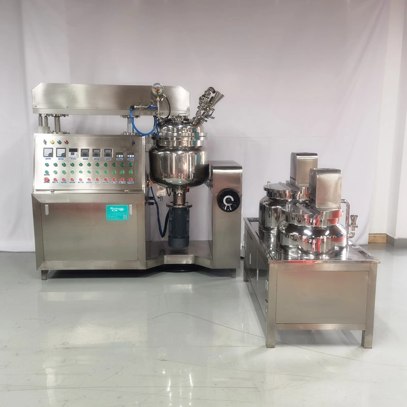 China Manufacture Vacuum Homogeneous Emulsifier Cream Homogenizer Emulsification Reactor