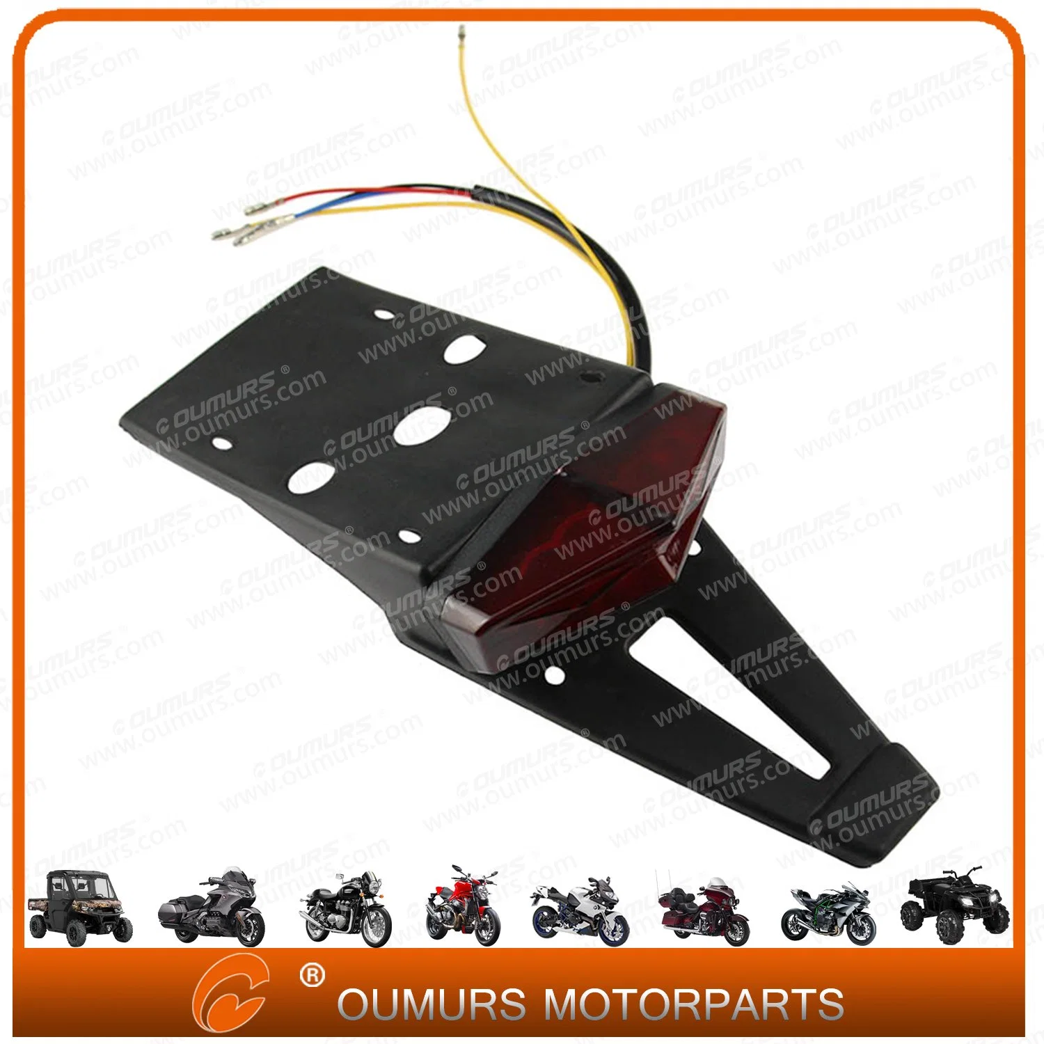 Hintere Bremsen-Licht des Motorrad-zusätzliches Schmutz-Fahrrad-Drehung-Signal-LED