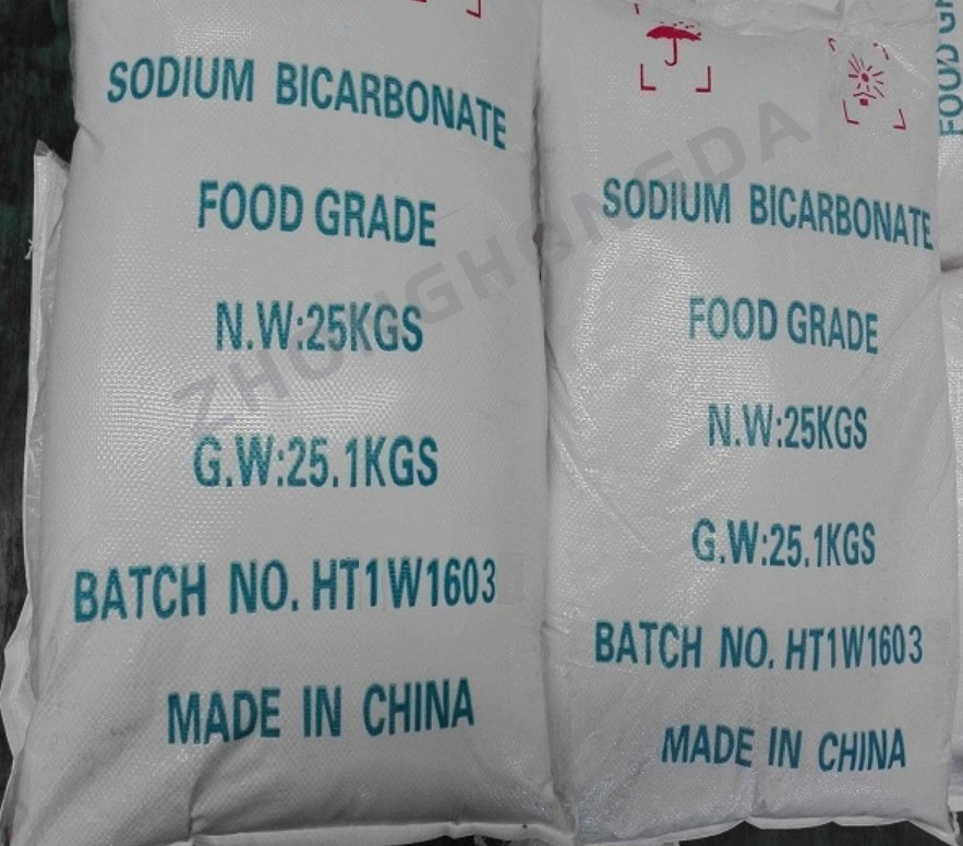 Chimie Chine Additif alimentaire Prix bas 99% Bicarbonate de sodium CAS 144-55-8 Bicarbonate de soude