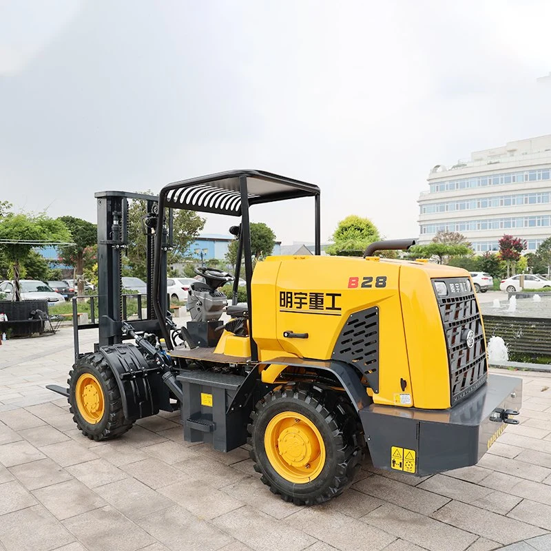 Good Price 4 Wheel Drive Rough Terrain off Road Hangcha 3-5 Ton Diesel Forklift