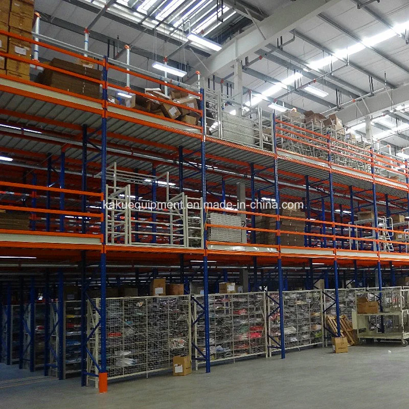 Steel Mezzanine Racking for Industrial Warehouse Storage