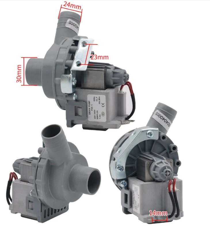 مضخة تصريف عالمية بديلة بديلة جديدة بقدرة 220 فولت لمحرك الغسالة