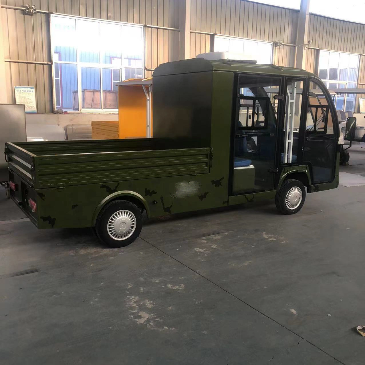 Nuevo diseño eléctrico camioneta camión chino Mini camión carga eléctrica Coche