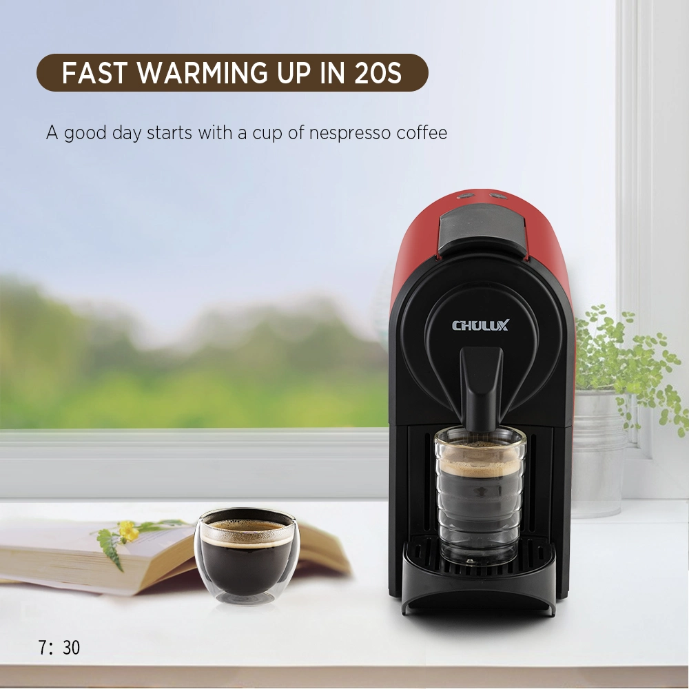 Chulux Factory Direct Sale Capsule Coffee Machine Promotional Wholesale/Supplier Nespresso Coffee Maker