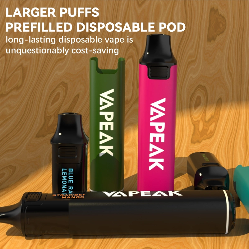 При замене Recharegable Pod 6000puffs Vape системы