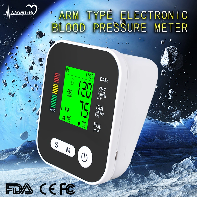 Electronic Sphygmomanometer, Arm Digital Blood Pressure Monitor (B07)