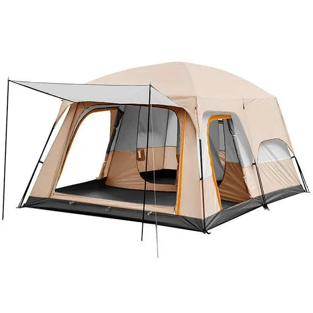 Beach Outdoor Multi Person 5-8 Persons Family Hiking Sun Shelter Custom Easy to Carry Pop up Tents Camping Outdoor