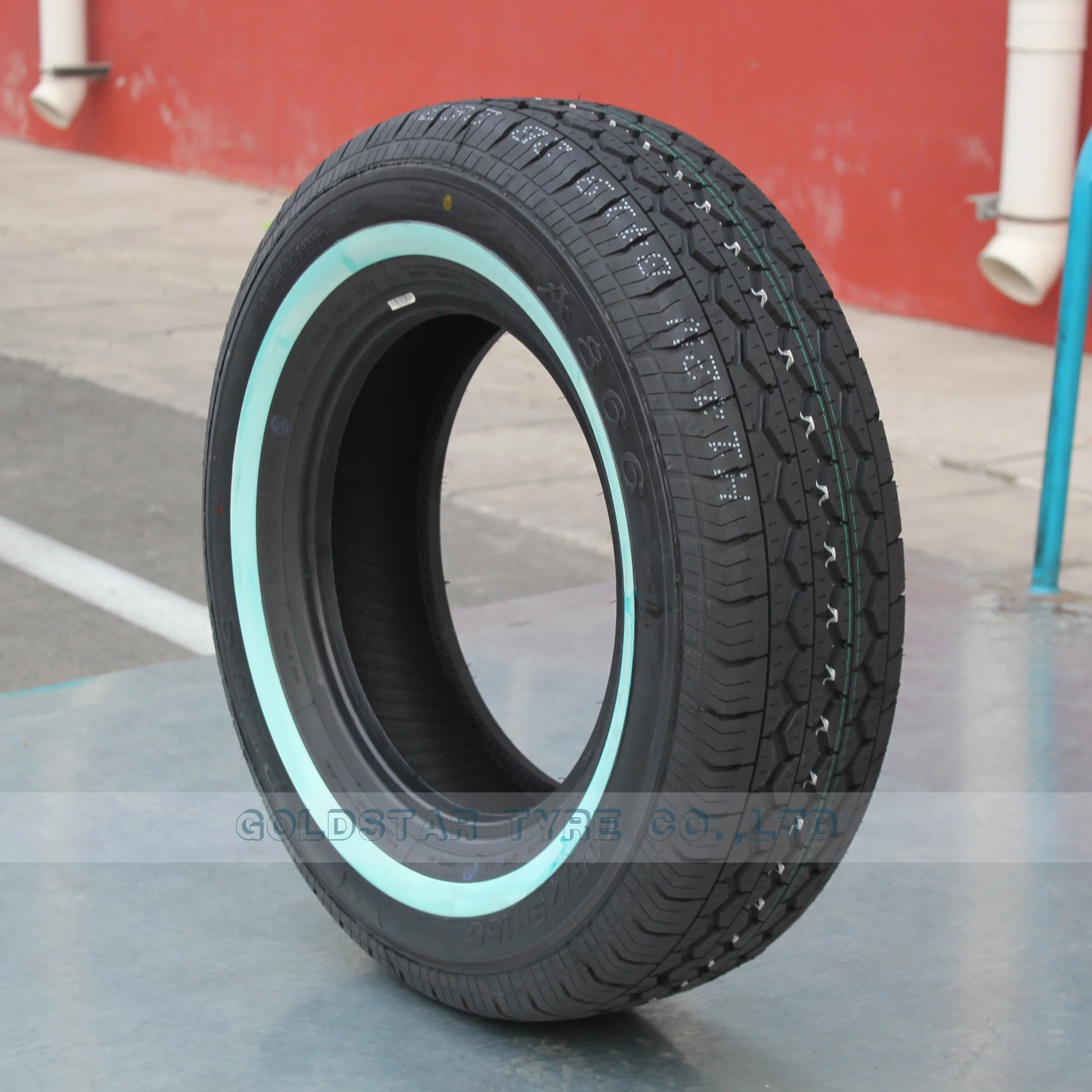 Light Truck Tyres with White Side Wall 205/75r15c, 155r13c, 165r13c