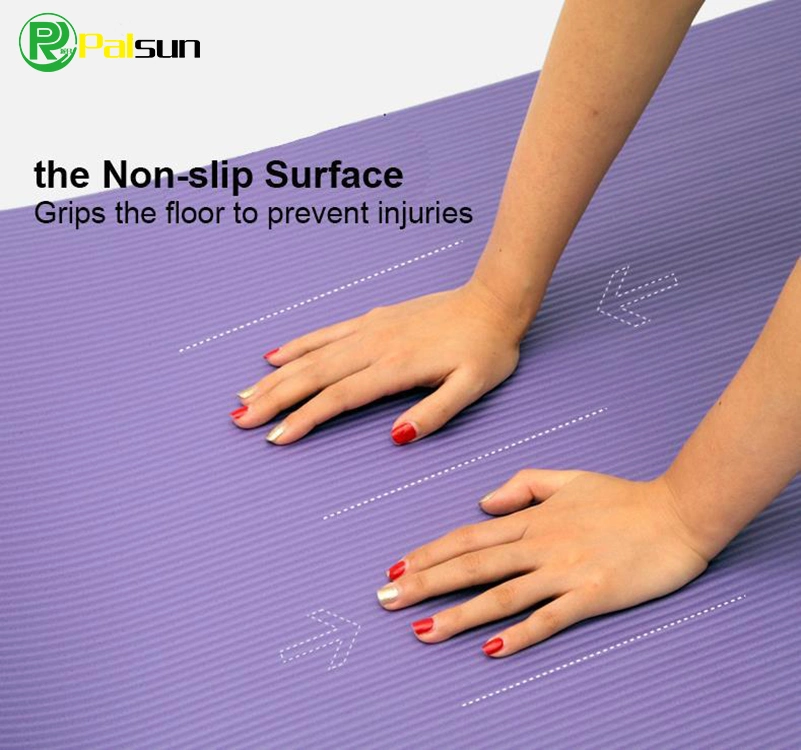 High Density NBR Exercise Yoga Mat for Pilates Fitness & Workout