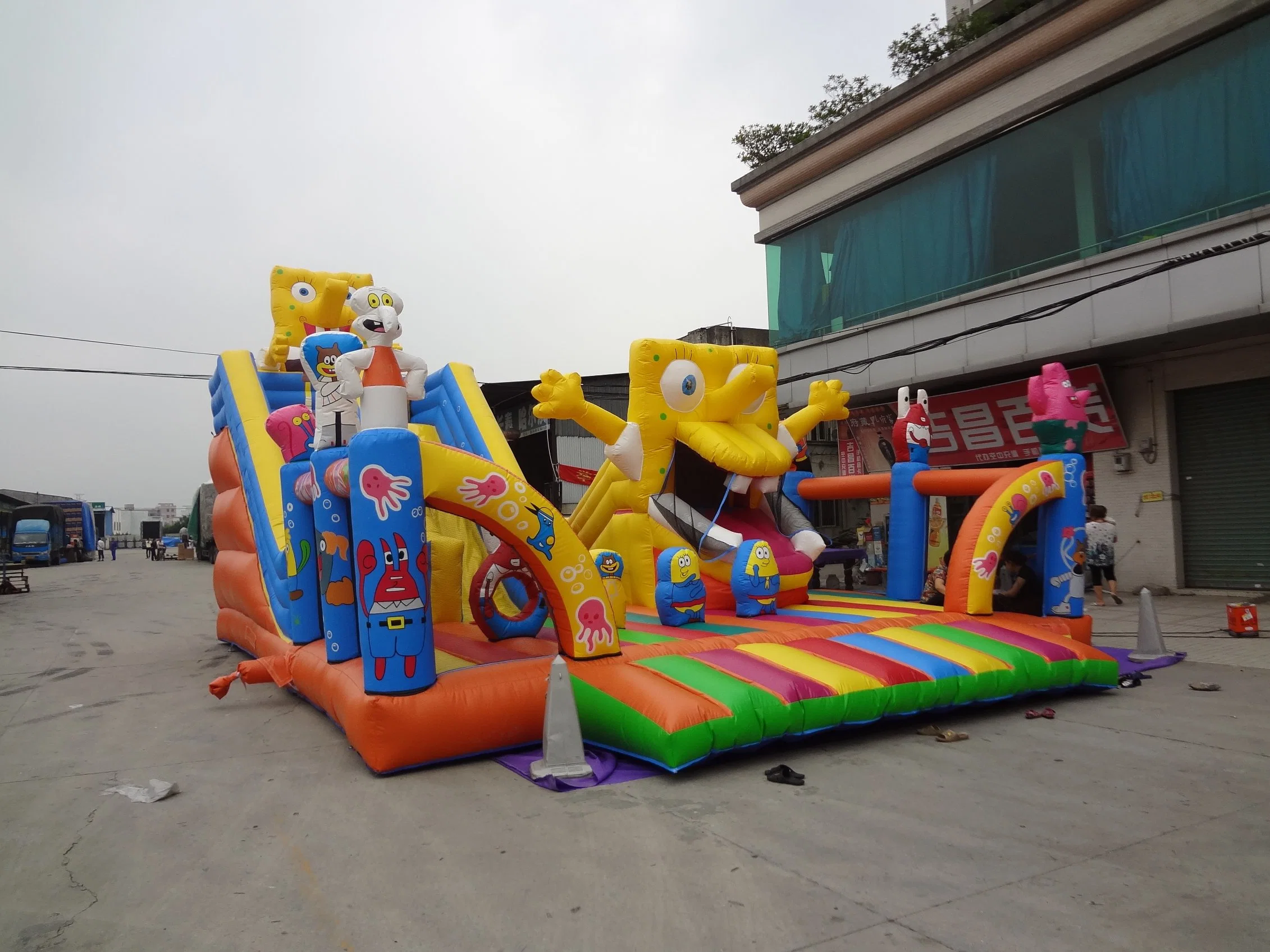 2023W Inflatable Big Water Slide for Adults and Kids