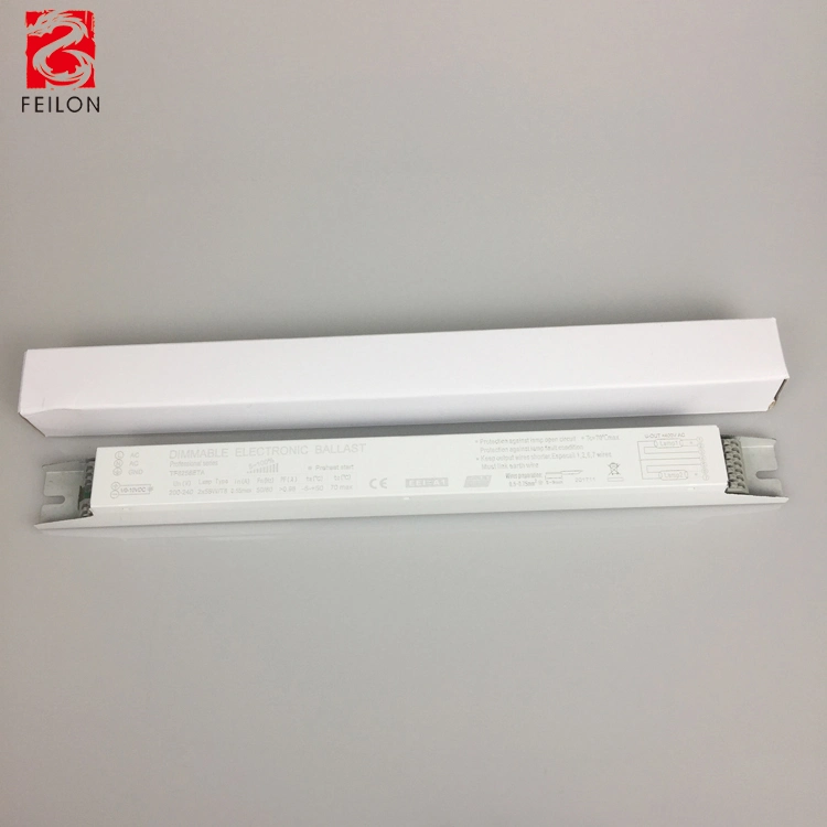 Dimming Fluorescent Ballast 220-240VAC 2X58W 0/1-10V Dimmable Ballast