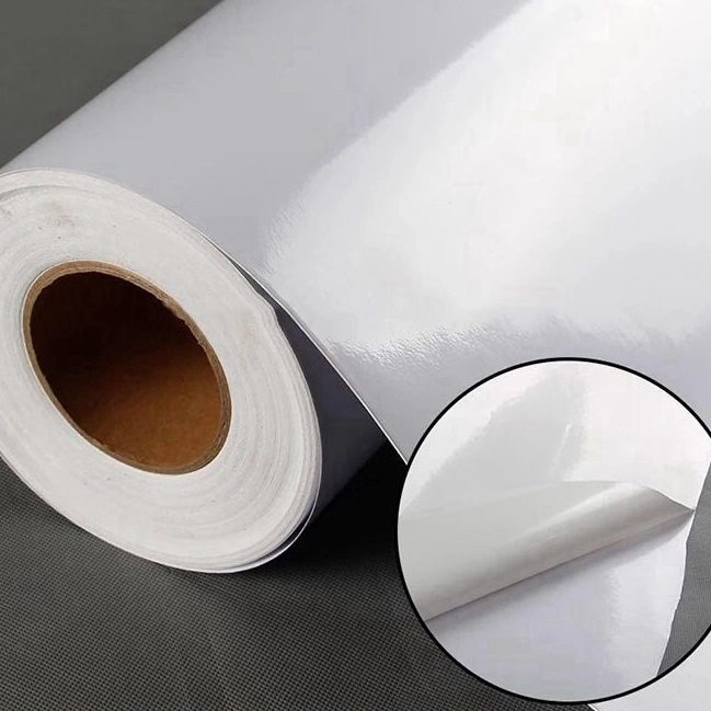 Self Adhesive Vinyl 100 Micorn for Advertising Sticker on Bus or Window