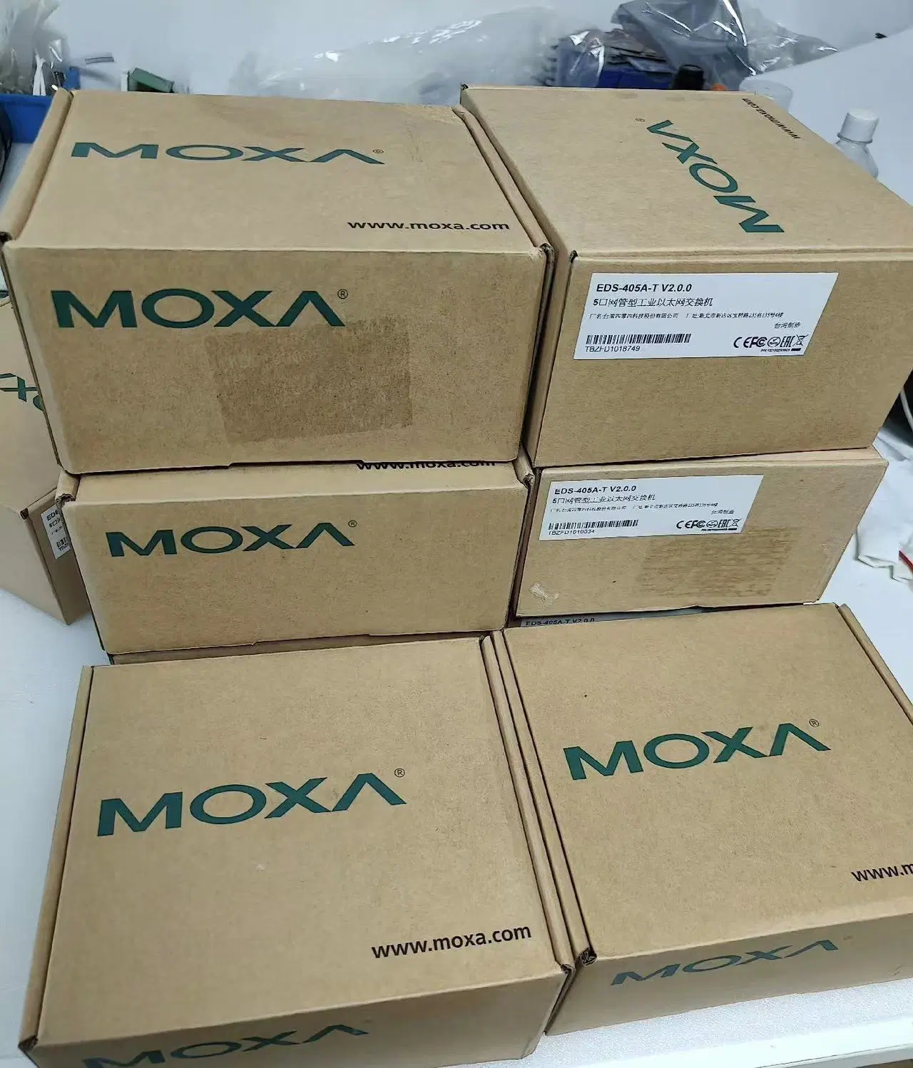 Moxa Ethernet 5-Port Switch Eds-405A-T