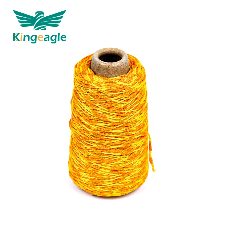 Kingeagle Usine en gros 81% Acrylique 19% Nylon 1.4nm Fil Fantaisie Doux en Saucisse