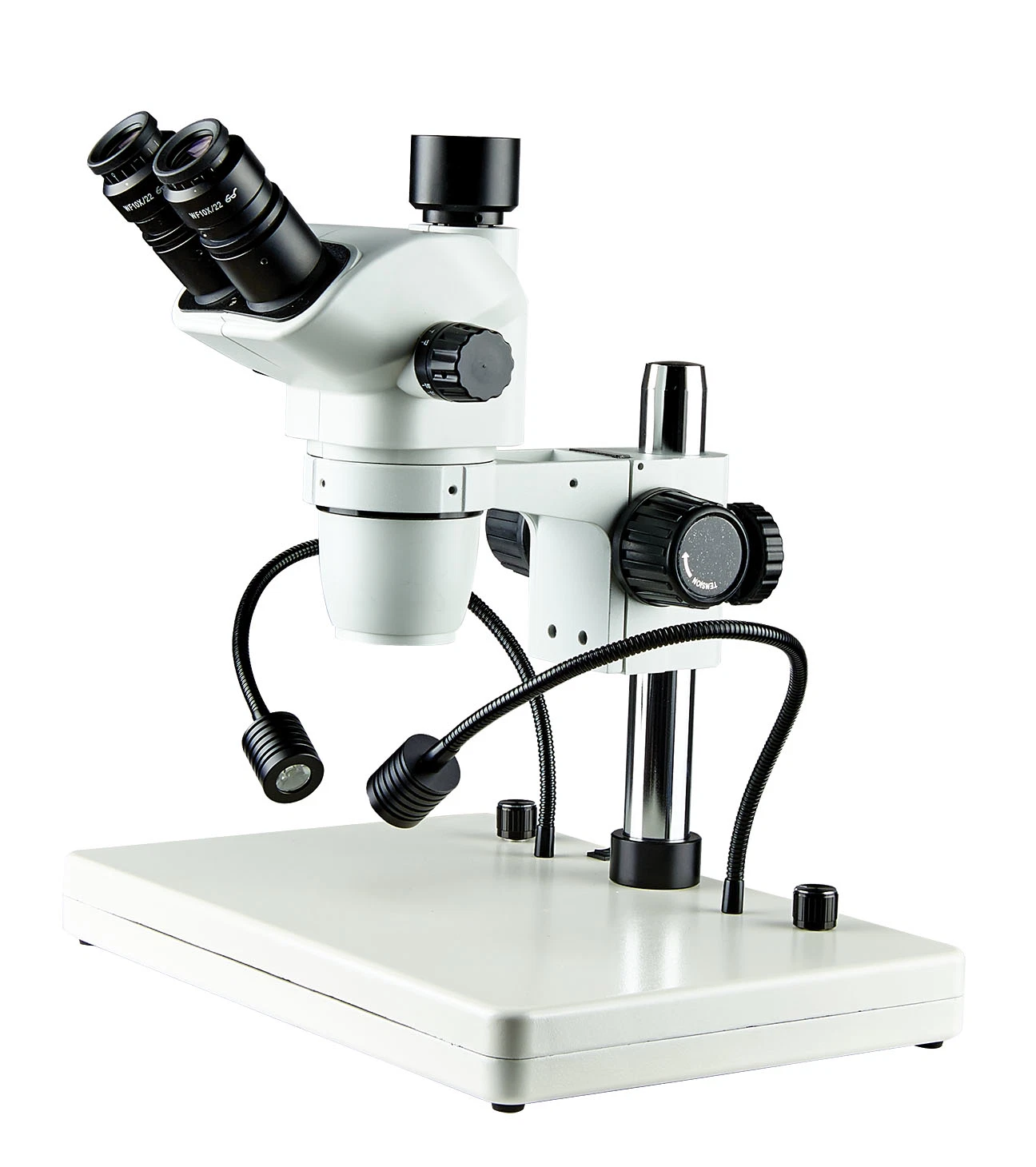 Trinocular Digital Binocular Professional Optical Zoom 6.7X-45X Stereo Microscope Lotsin Lx-6745