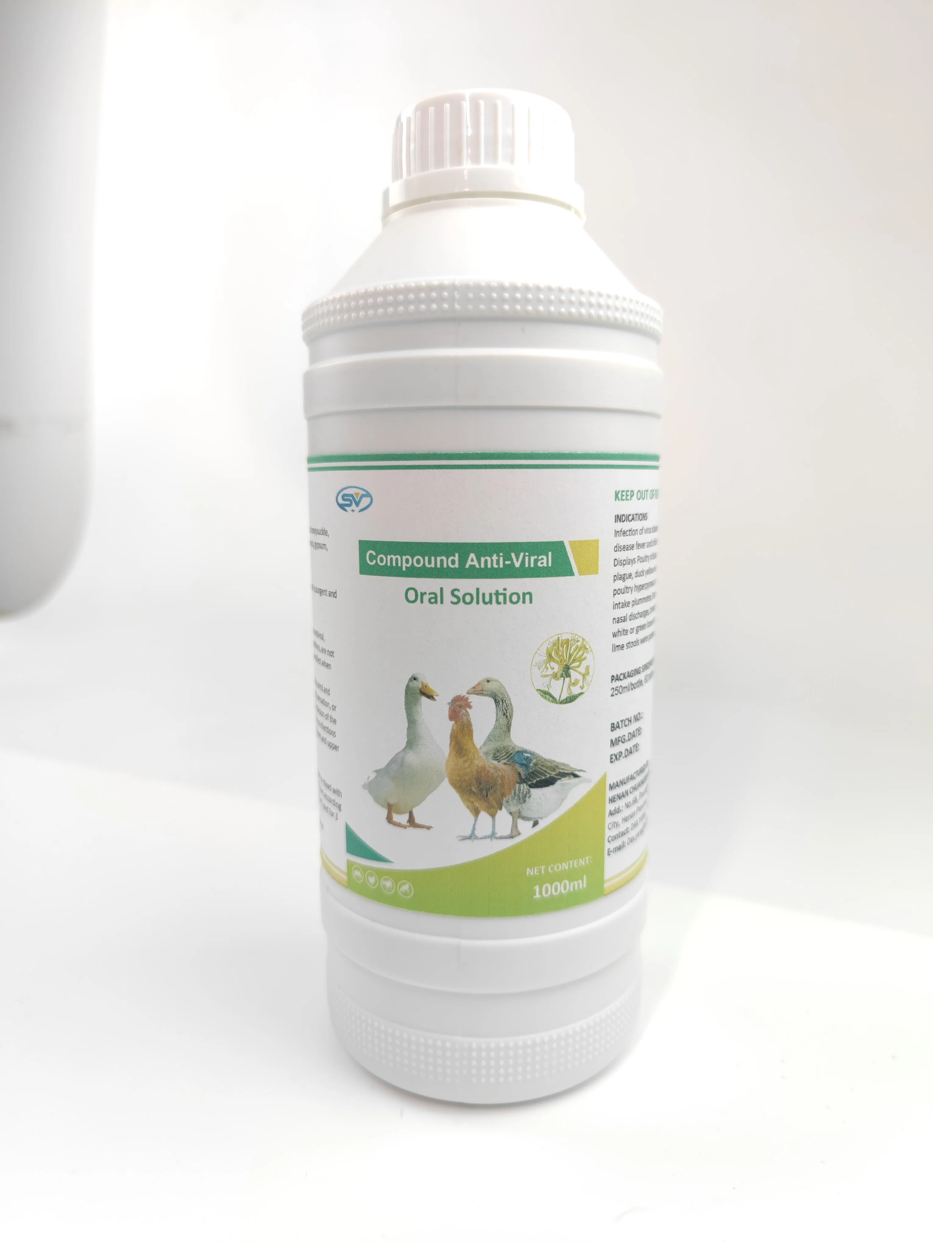 Animal Medicine Veterinary Drugs Directly Supplied by The Factory: High-Quality Compound Antiviral Oral Liquid