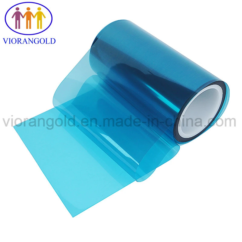 25um/36um/50um/75um/100UM/125um azul/rojo de liberación de animales de compañía Film con el aceite de silicona para el respaldo de espuma