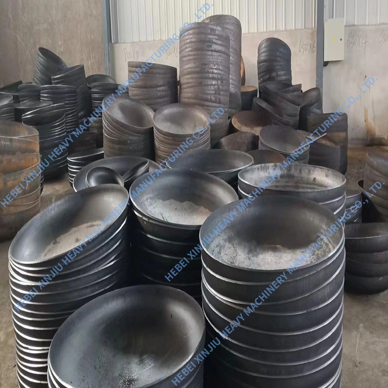 Auto Spare Parts Carbon Steel Welded Pipe Elliptical Dished Seal Head Ends Cap for Pressure Vessel Cap