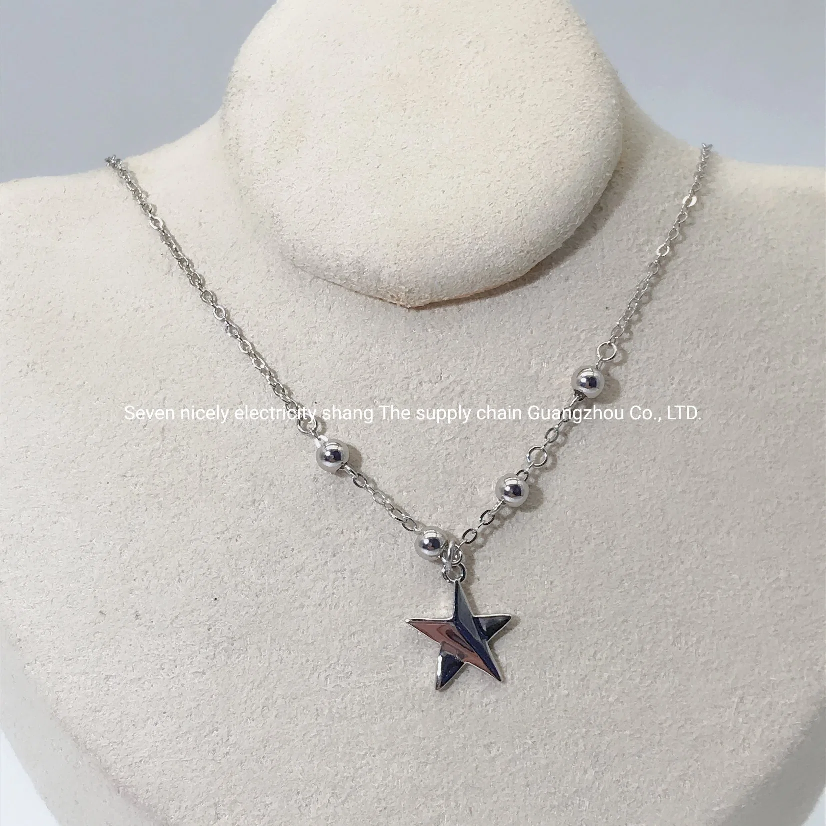 High quality/High cost performance Factory OEM/ODM Silver Custom Star Necklace for Woman 925 Sterling Silver 2022 Fashion Jewelry