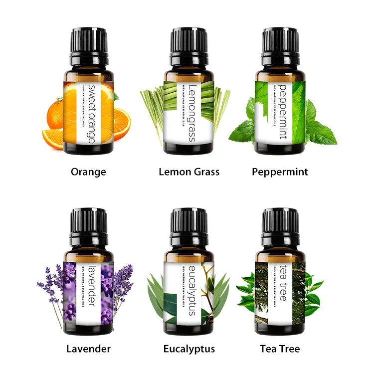 100% Pure Aromatherapy Essential Oil Set-6 Pack