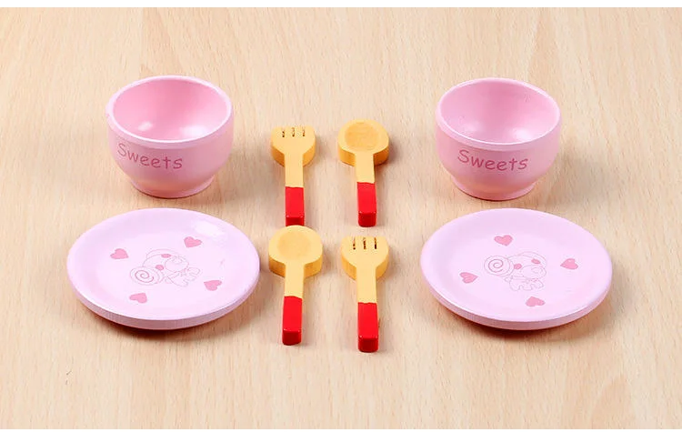 Children Simulation Fruit Birthday Cake Set Pretend Play Kitchen Toy