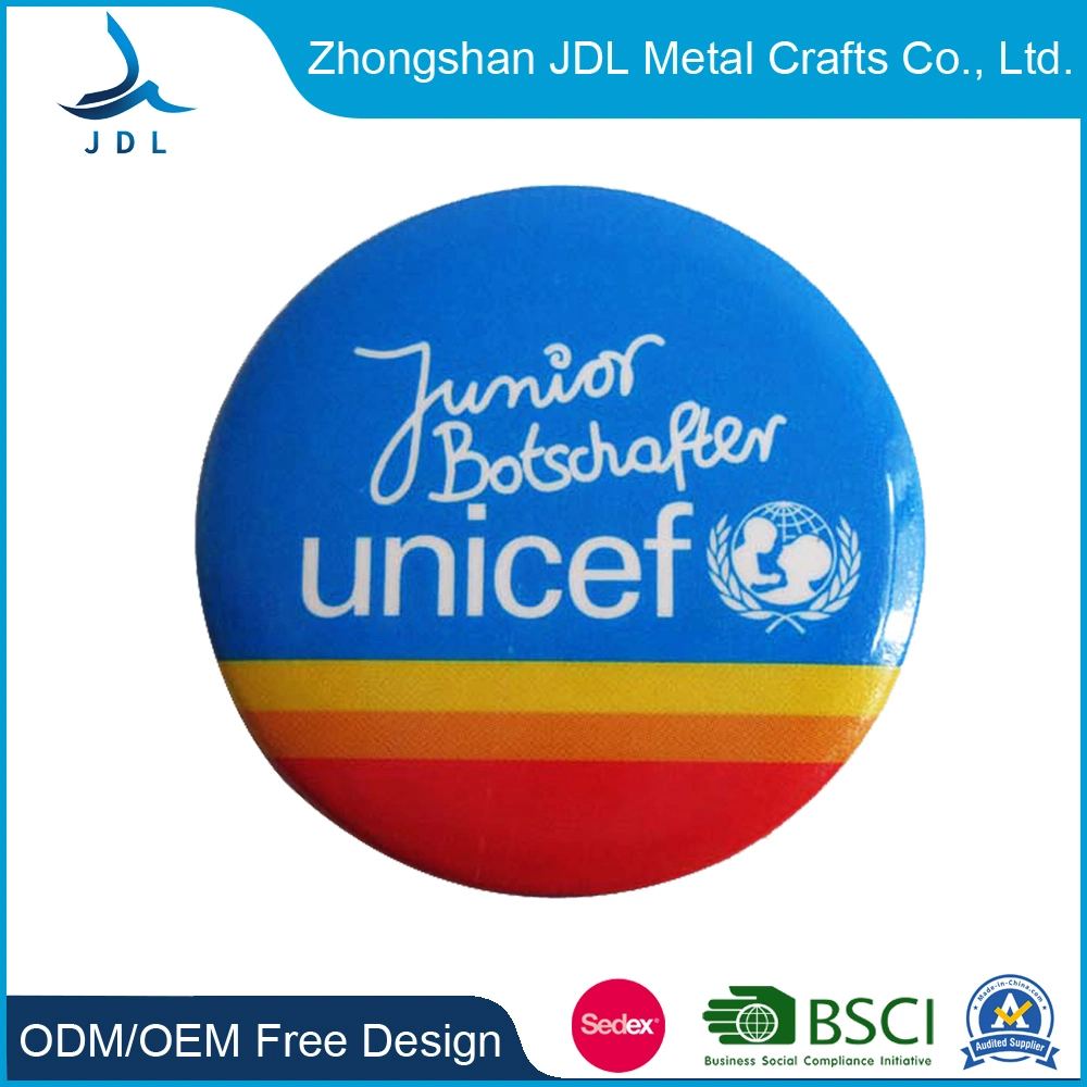 China Plastic Name with Botle Opener badge Flower Materials Maker Custom Logo Round Plastic Pin Magnetic Military Police Plastic Tin Button Badge