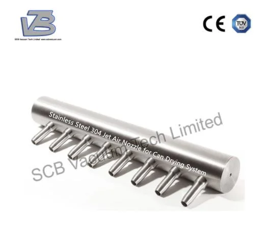 Stainless Steel 304 Jet Air Nozzle for Can Drying System