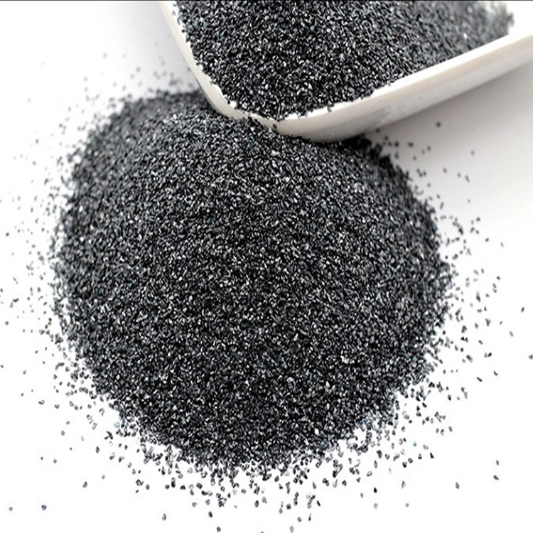 Горячая продажа чистоты черный карбид кремния абразивных частиц порошка для матирования
