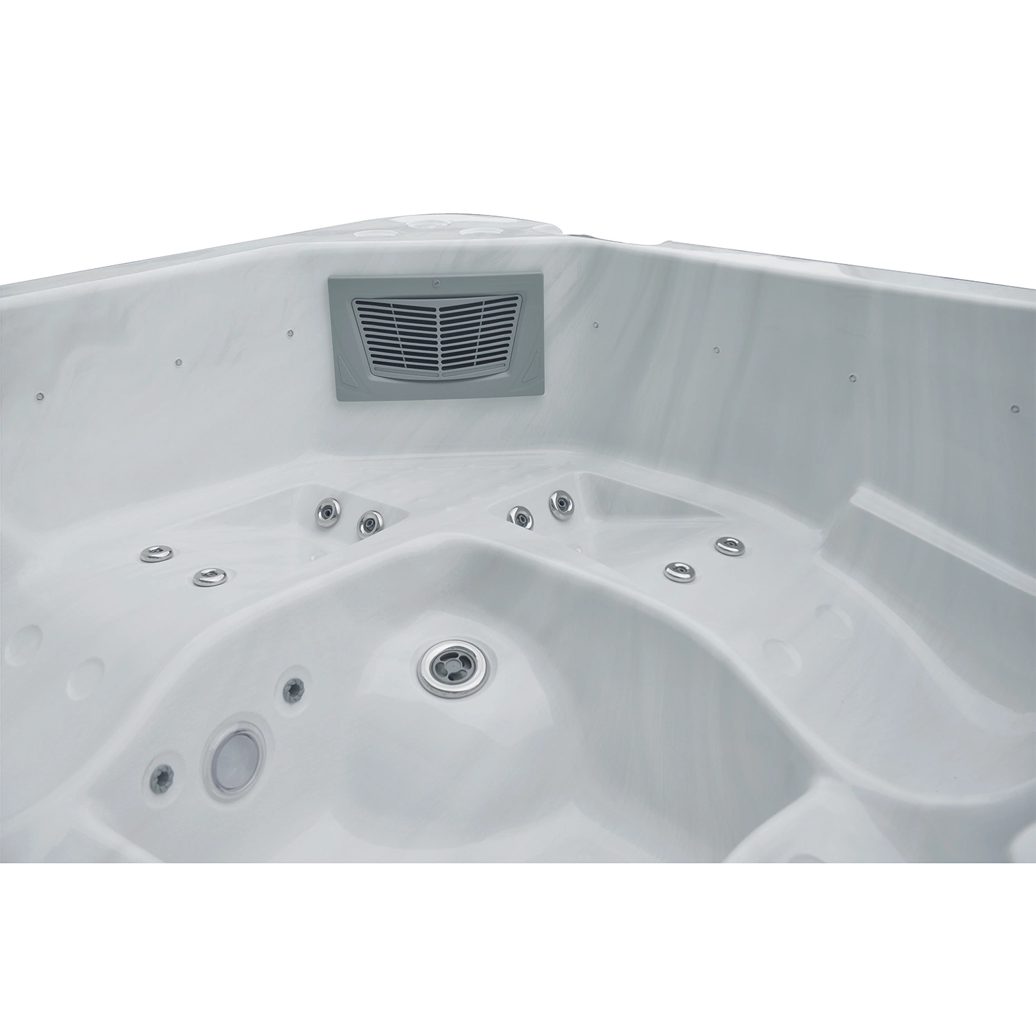 Freistehender Whirlpool mit konstanter Temperatur, Massage-SPA