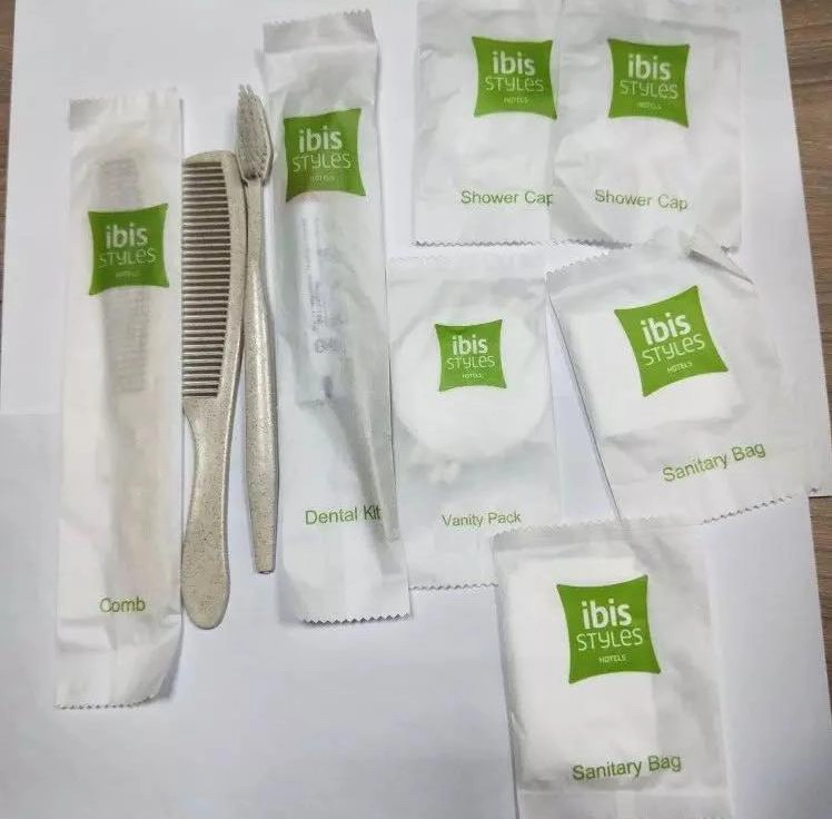 Kit de Viagem de banho Kit de conjunto de produtos de higiene pessoal de viagens de Higiene Pessoal do Hotel Kit de barbear definido