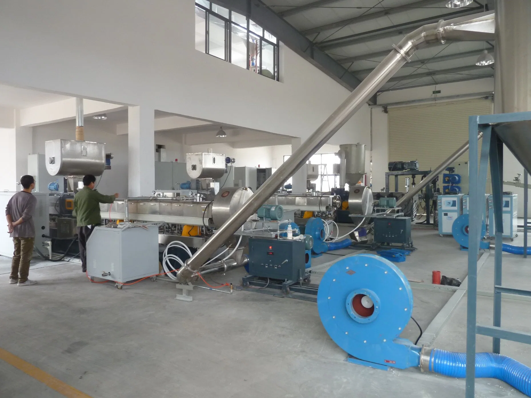 Twin Screw Granules Making Machine for Making Biodegradable Granules