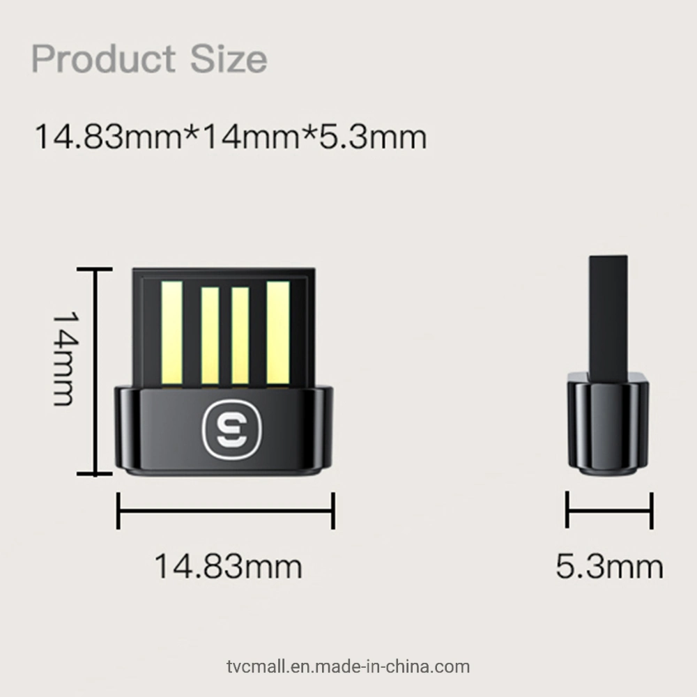 Essager USB Bluetooth 5.1 Adapter USB Dongle