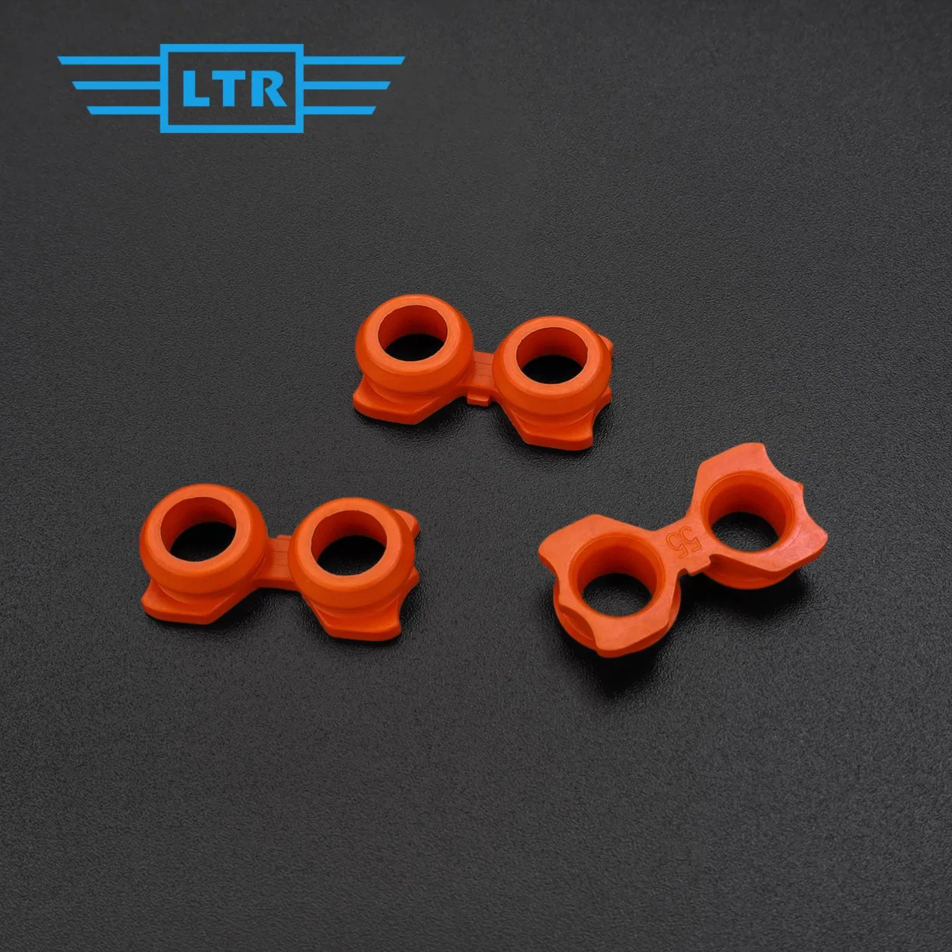 Customized Color Sir/FKM/EPDM/NBR Pipe Gasket Connector Rubber Parts