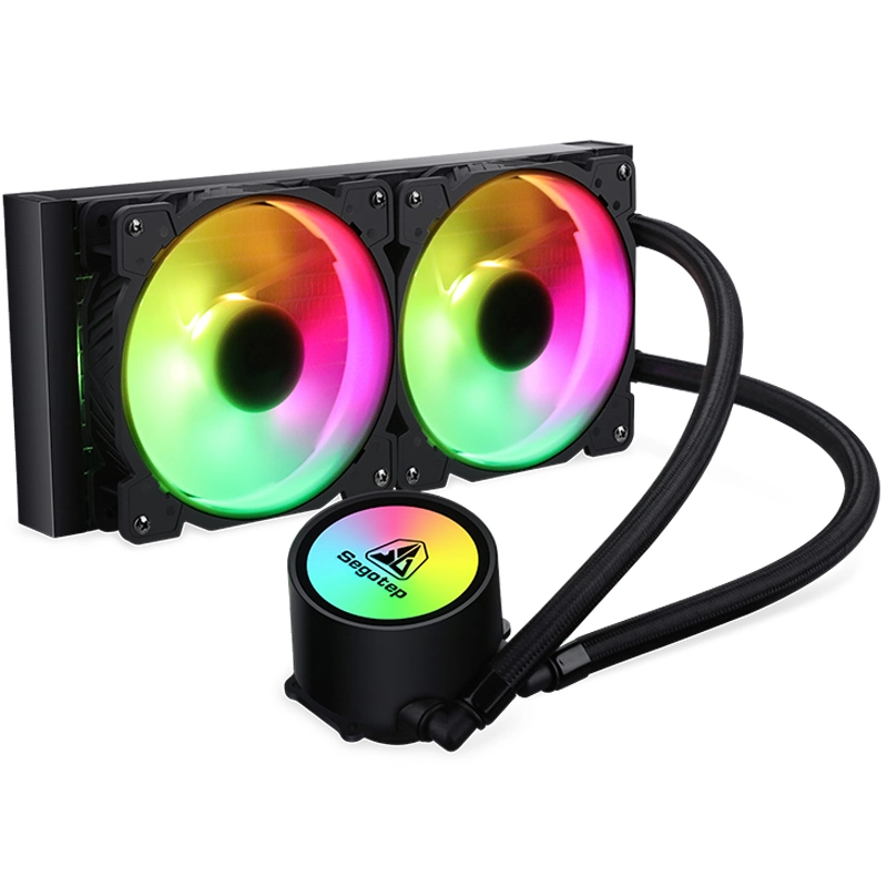 Segotep Desktop Computer Case CPU Water Cooler