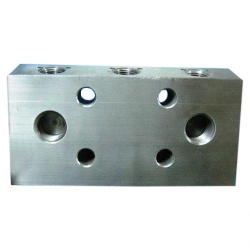 CNC Milling Aluminum Hydraulic Manifold Block