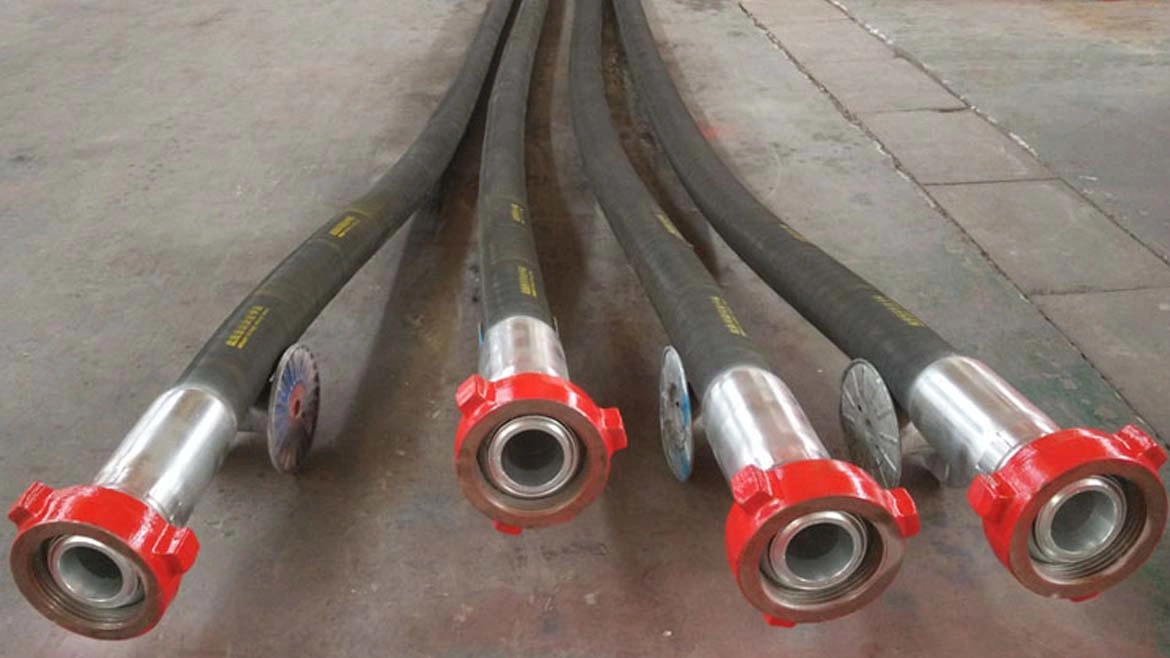 API 7K Oilfield High Pressure Drilling Rubber Hose Flexible Drilling Hose