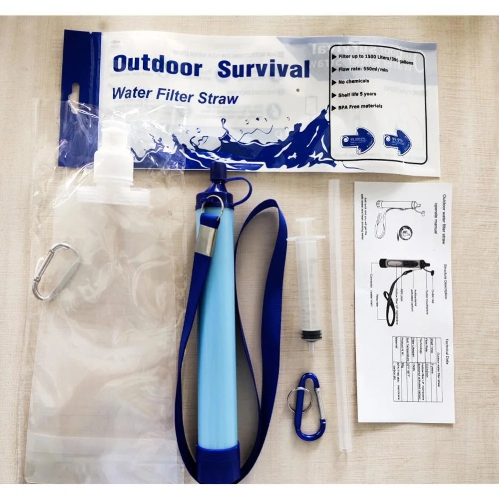 Personal Water Filter Filtration System Portable Survival Purifier Wbb20433