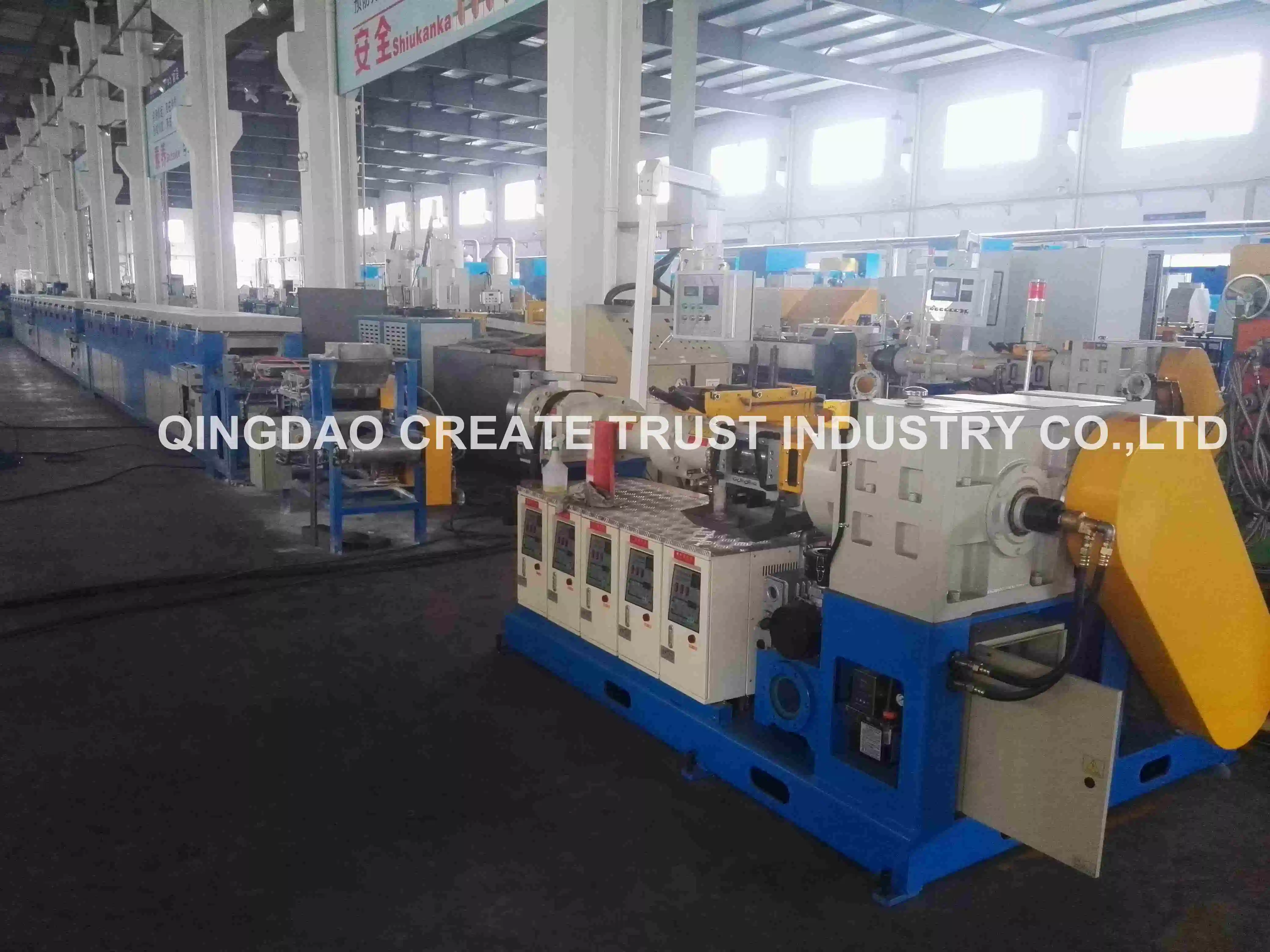 High Technical Microwave EPDM/SBR/NBR/Silicone Rubber Extruder Machine with Vulcanization Tunnel (CE/ISO9001)