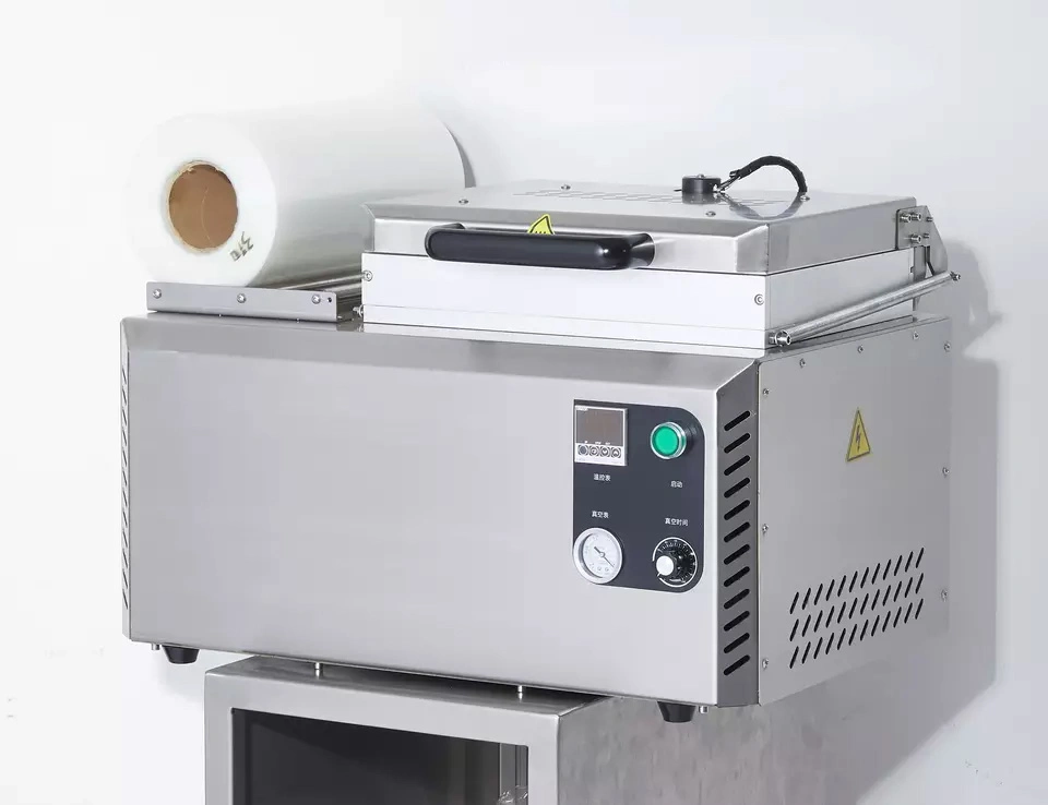 Kefai Automatic Vacuum Skin Tray Packaging Machine for Meat, Pork and Chicken