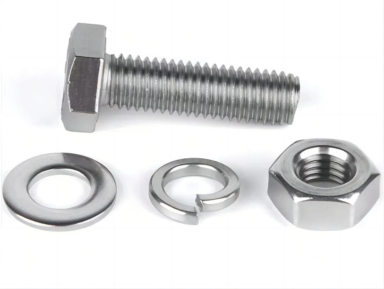 DIN933-Half/Full-Thread-Stainless-Steel-Carbon-Steel-Bolts-and-Nuts