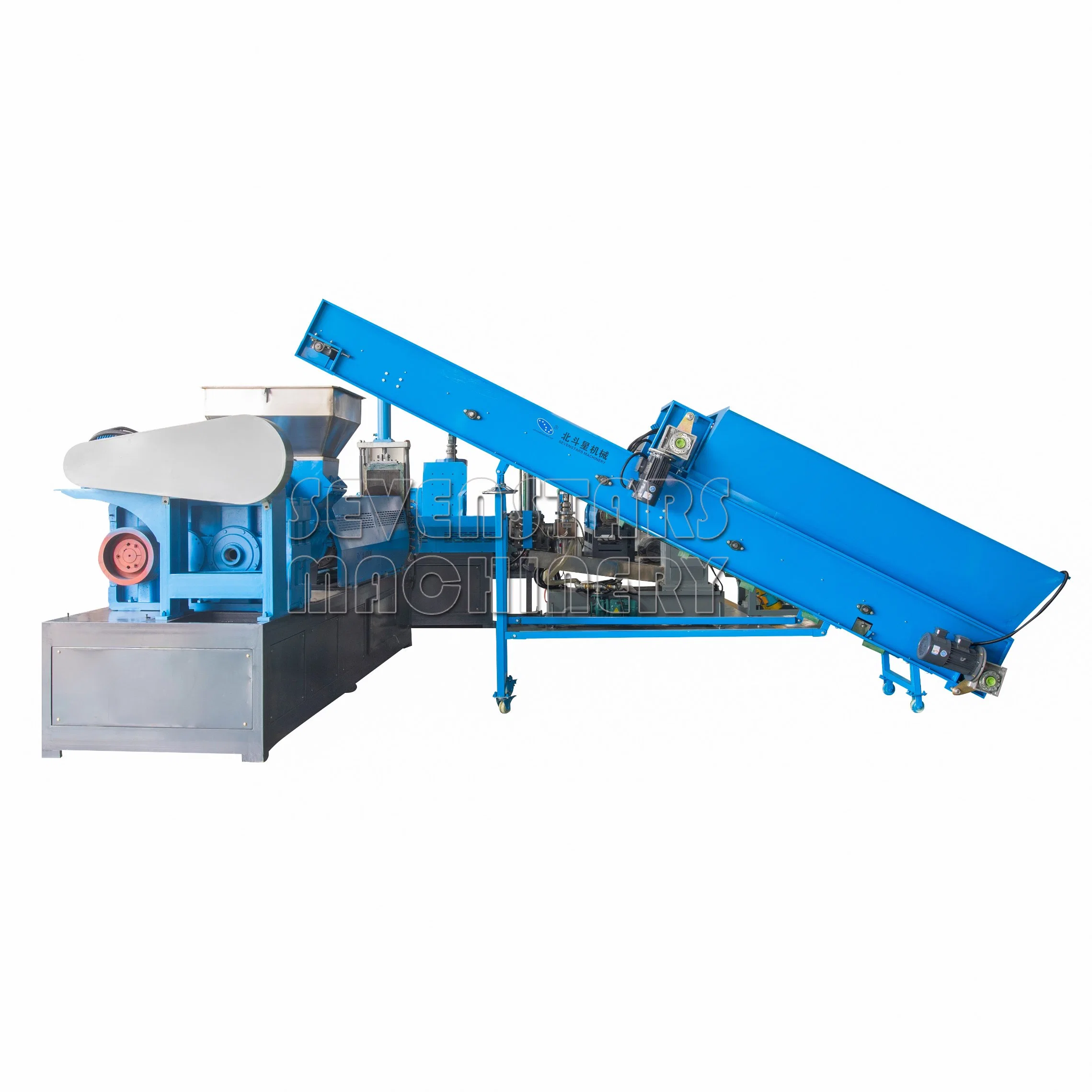 High Capacity Waste PP PE Wet Film Granulator Machine Plastic Pelletizing Line