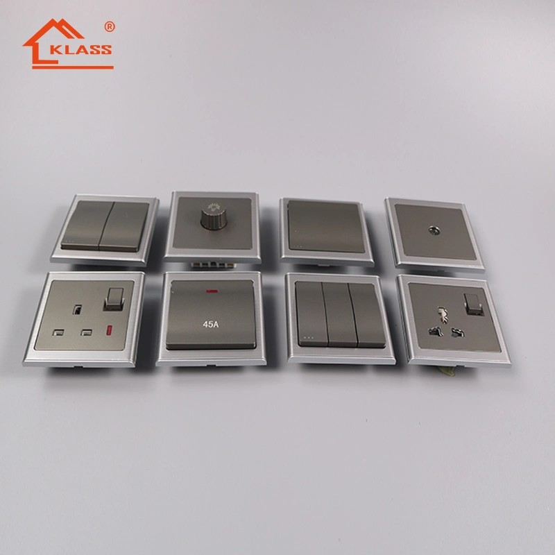 Color Optional Releasable Control Button Gang Switch Electric Wall Switch