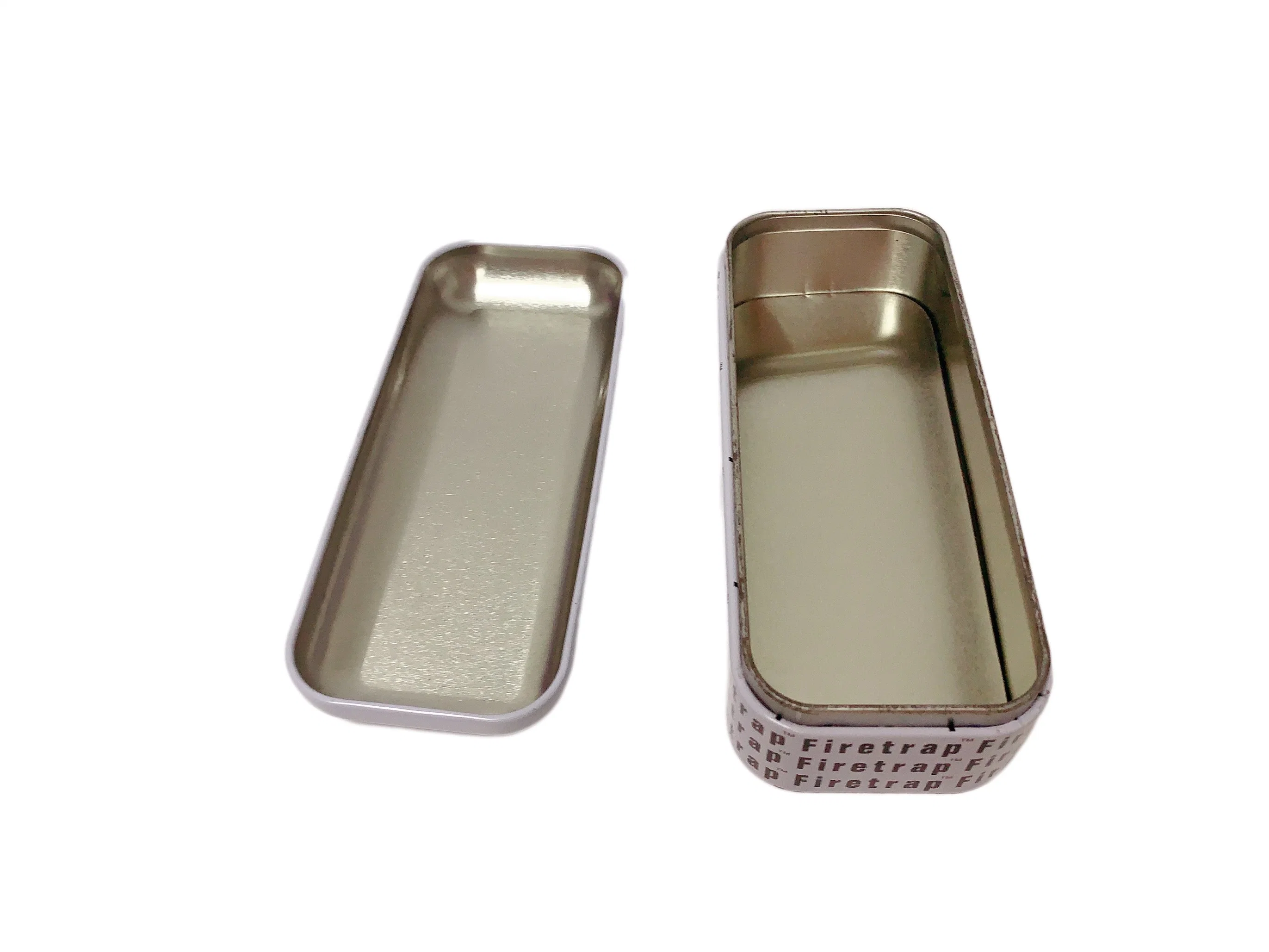 Rectangle Shape Printing Tin Box Perfume and Cosmetic Gift Tin Can Metal Box Packaging Tin Box